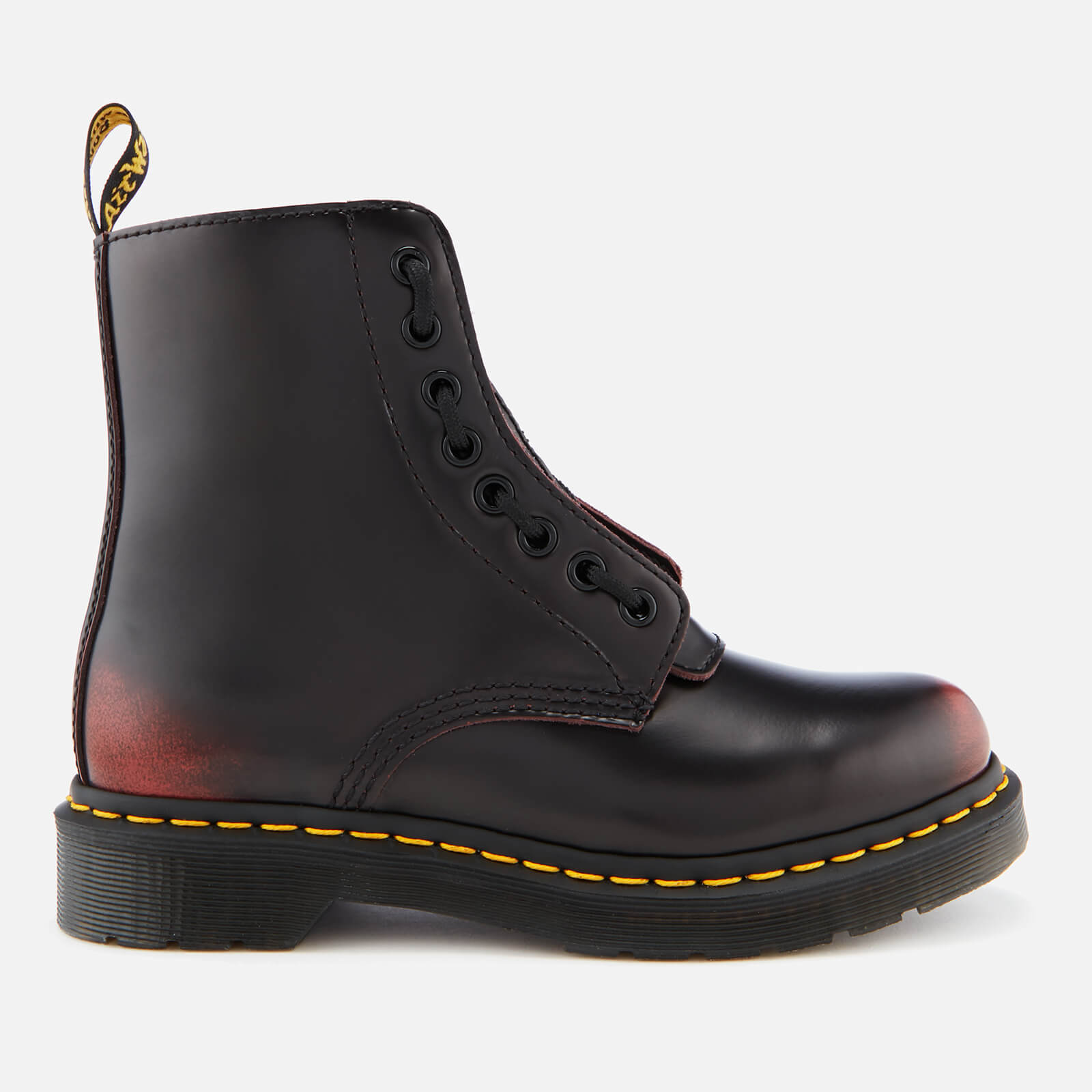 1460 pascal front zip 8 eye boot