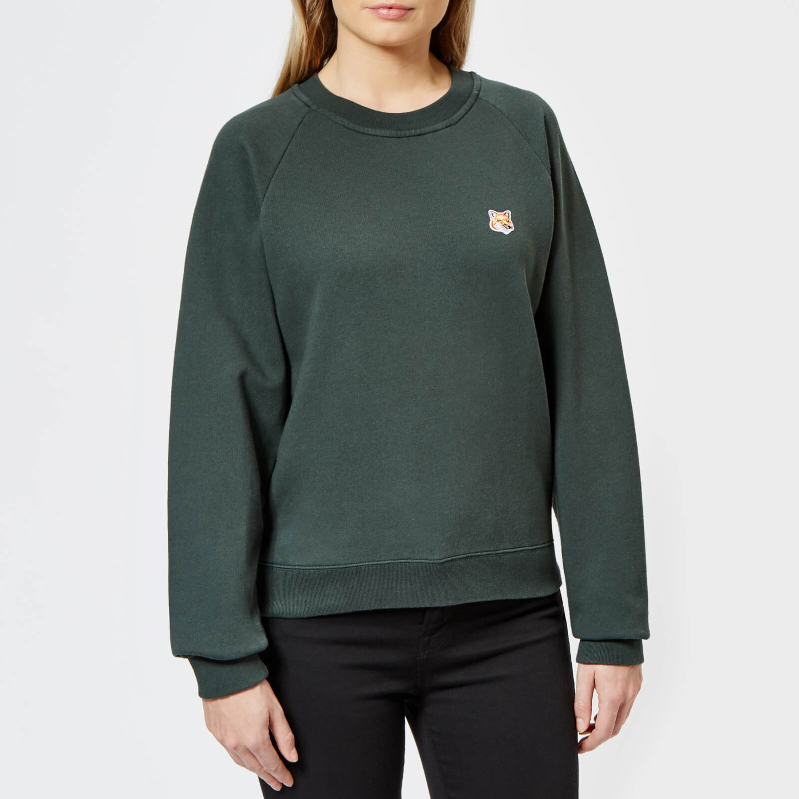 maison kitsune women's sweatshirt
