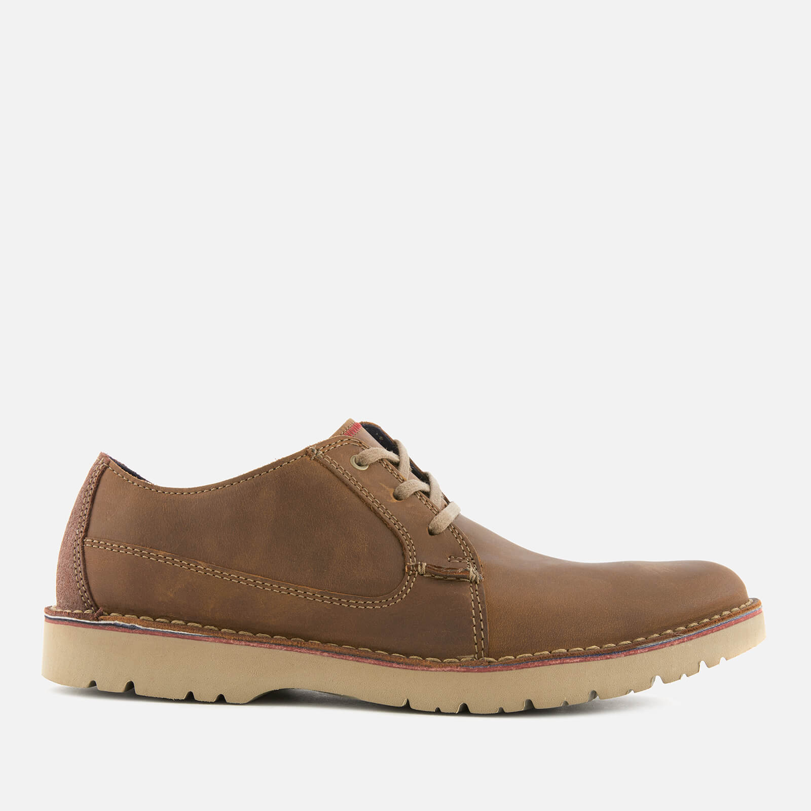 clarks vargo plain dark tan