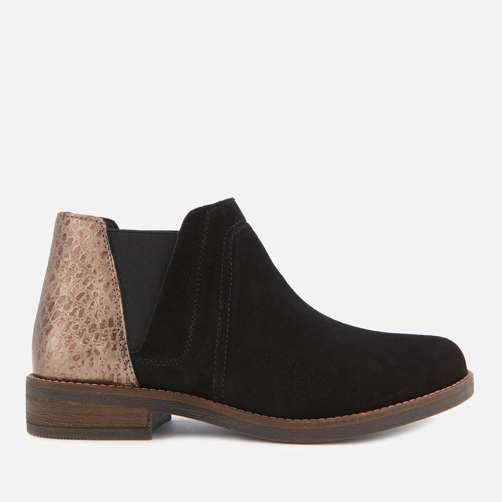 clarks demi beat black suede