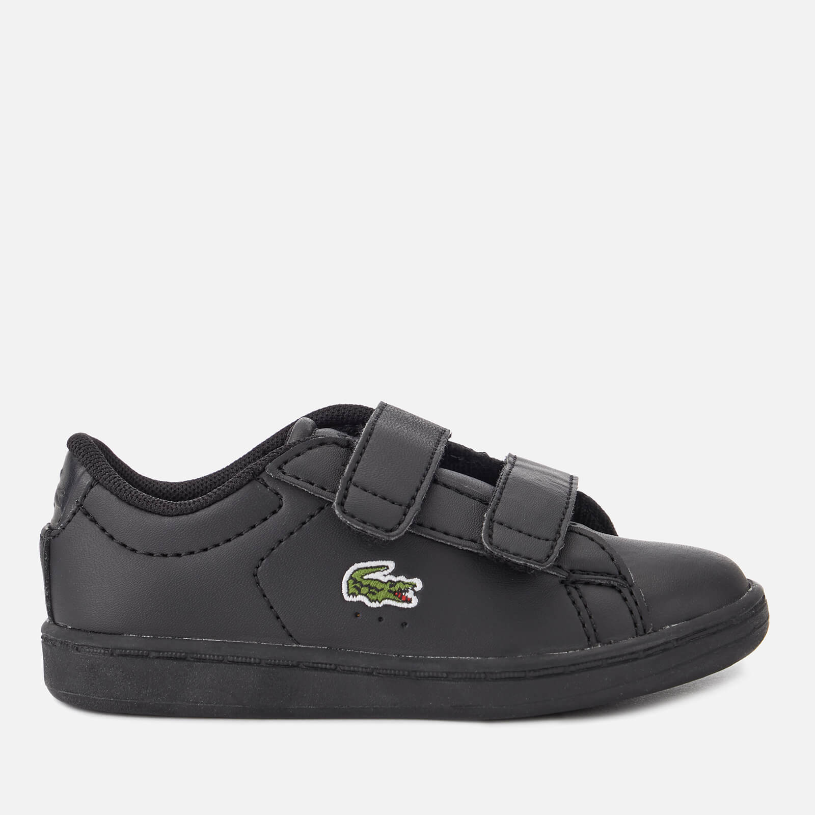 Lacoste black velcro trainers Clearance