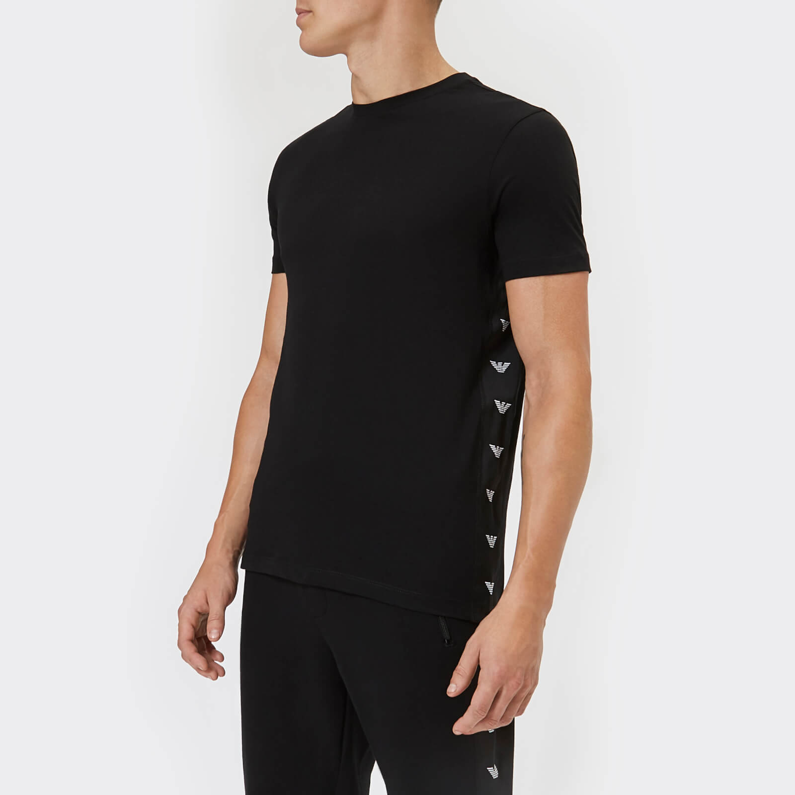 armani tape t shirt