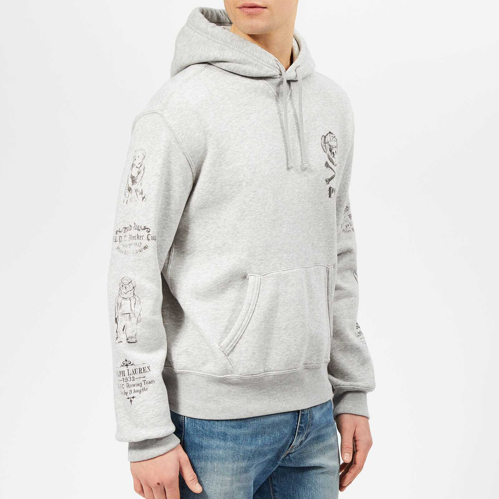 ralph lauren skull hoodie