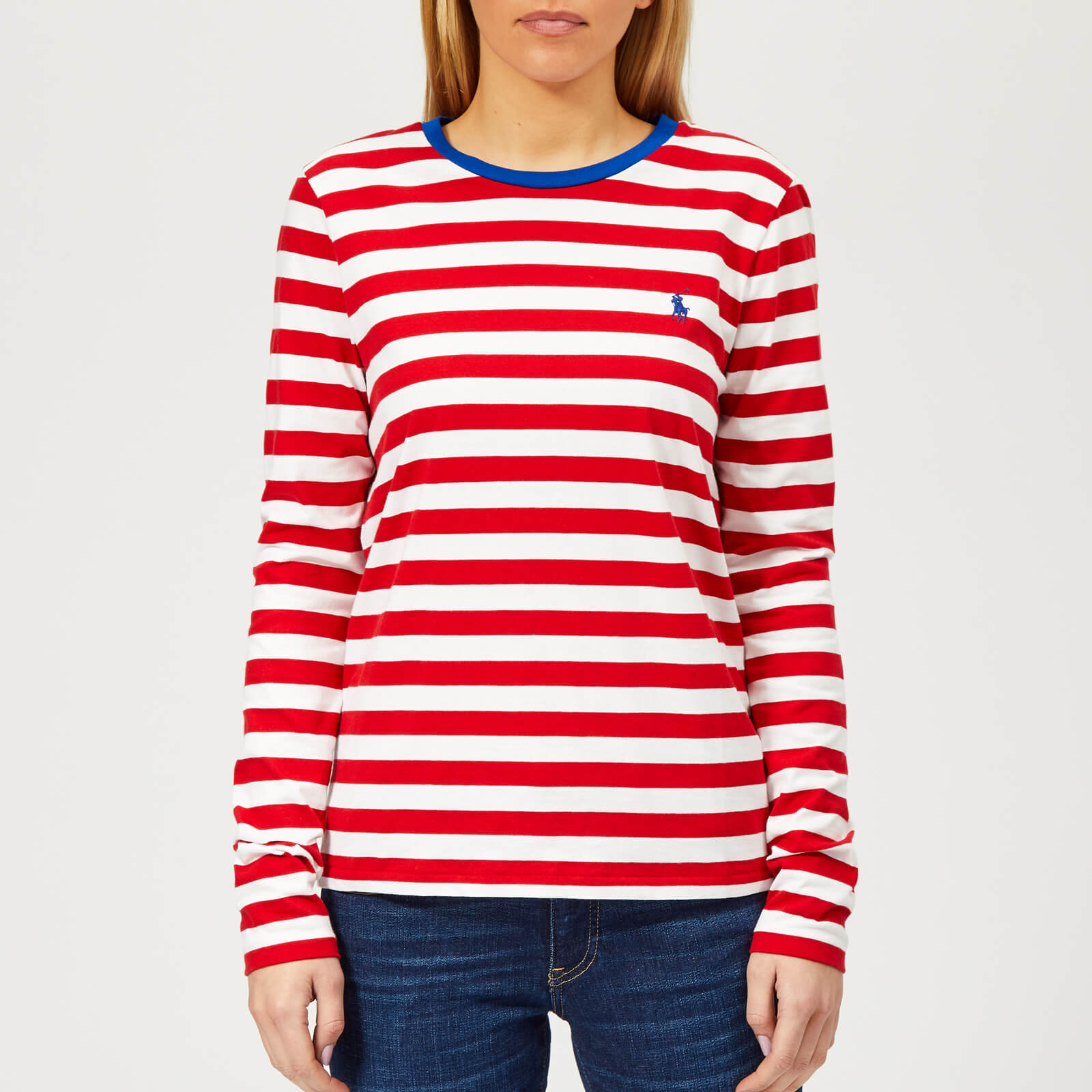 polo ralph lauren crew neck t shirt womens