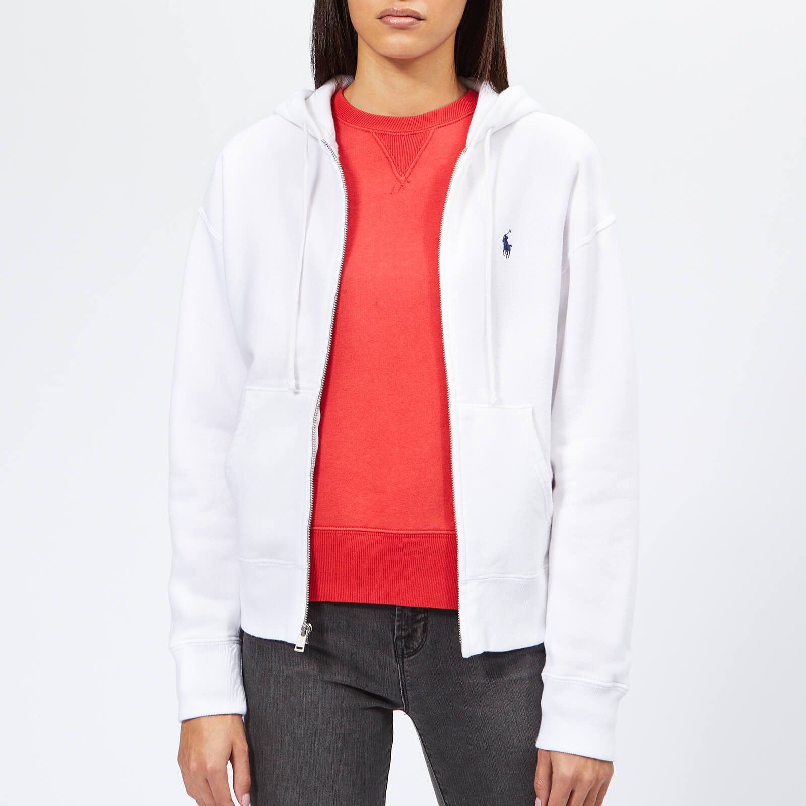 Ralph lauren zip hoodie women's Clearance