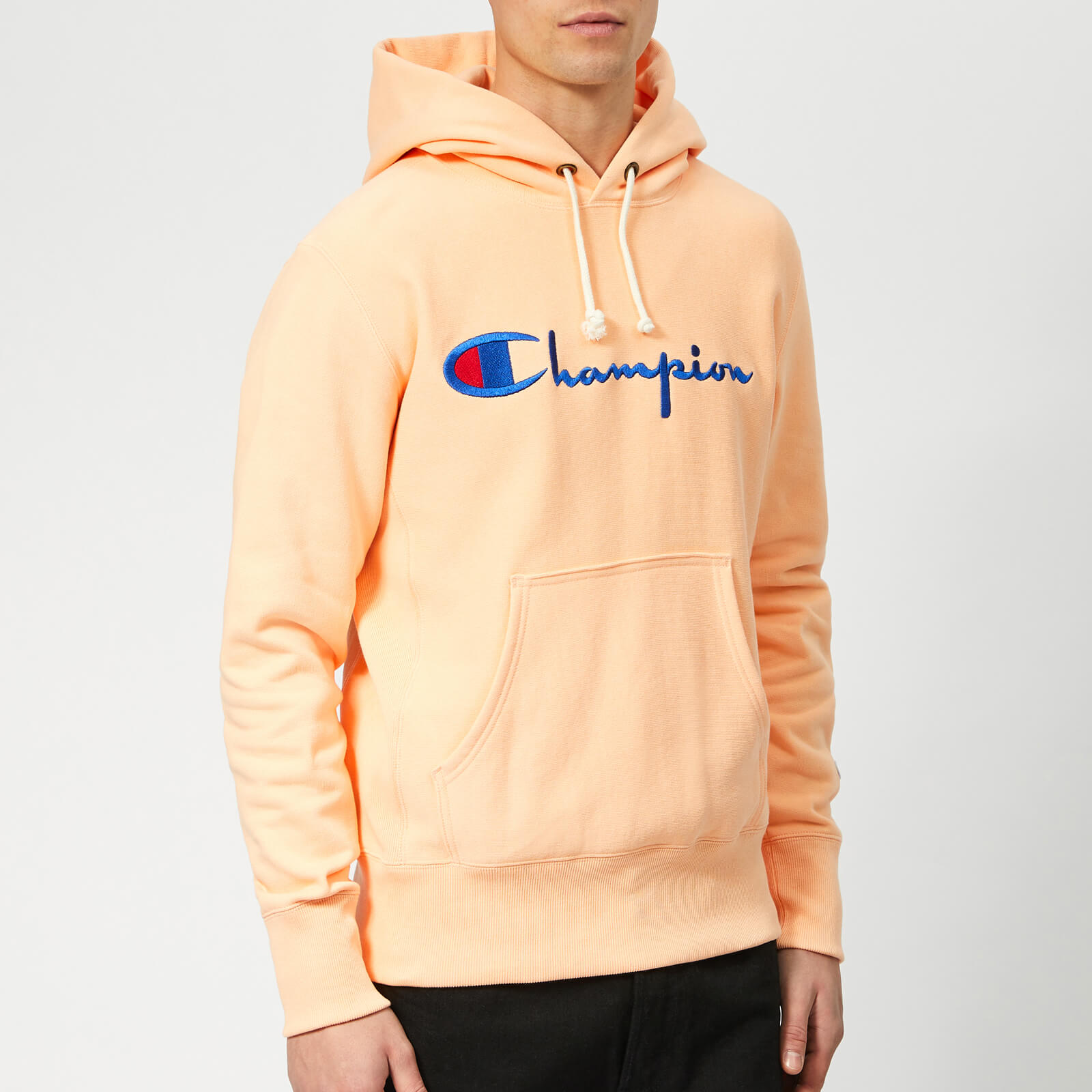 peach colour hoodie mens