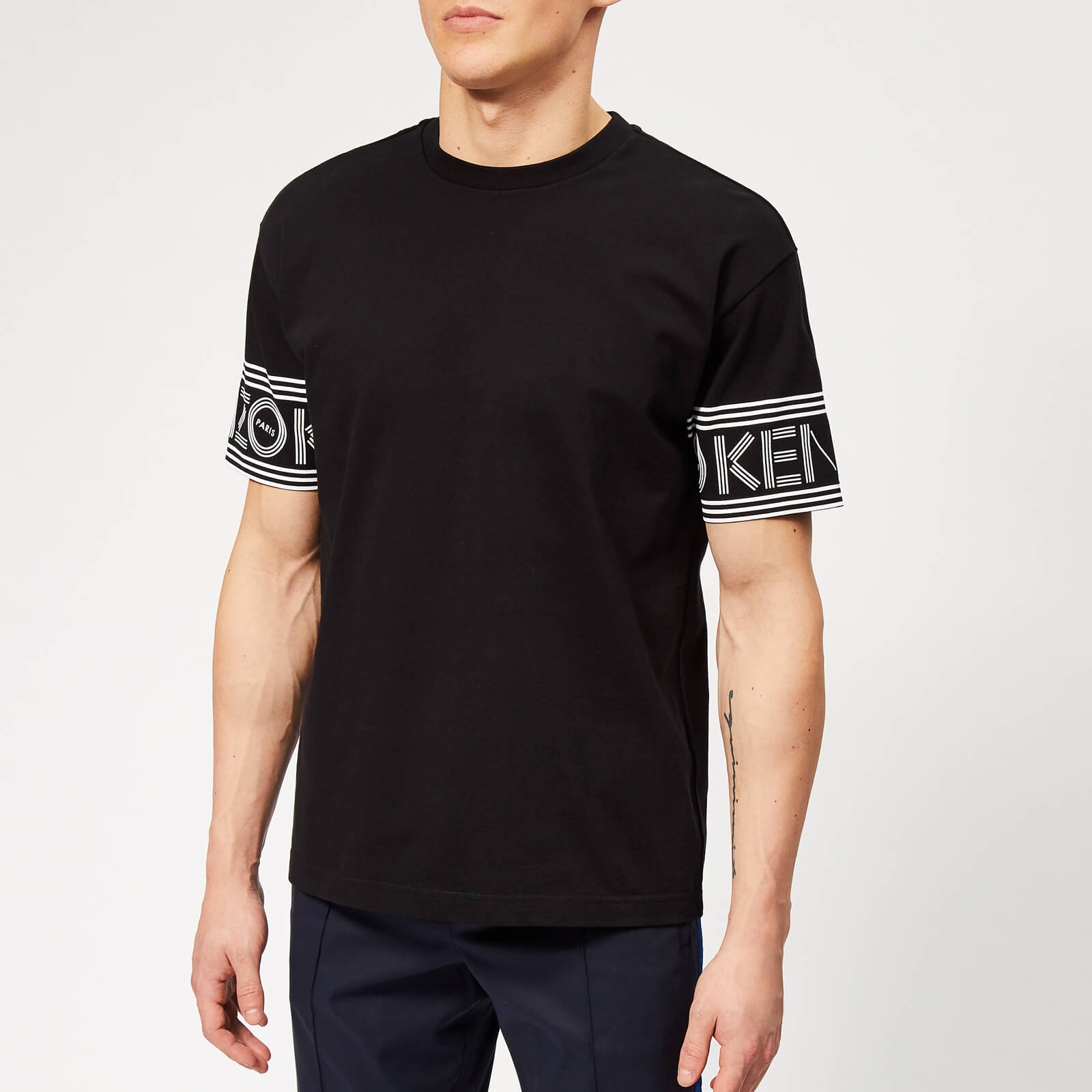 kenzo sleeve logo t shirt
