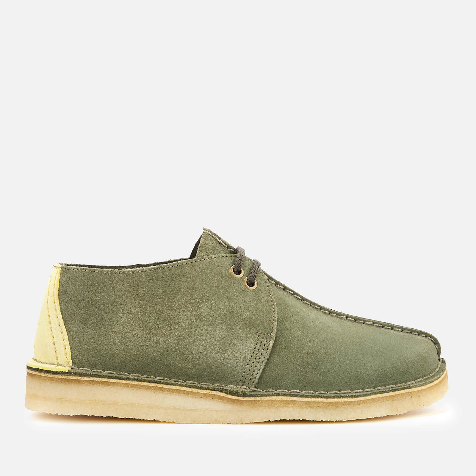 lime green desert clarks