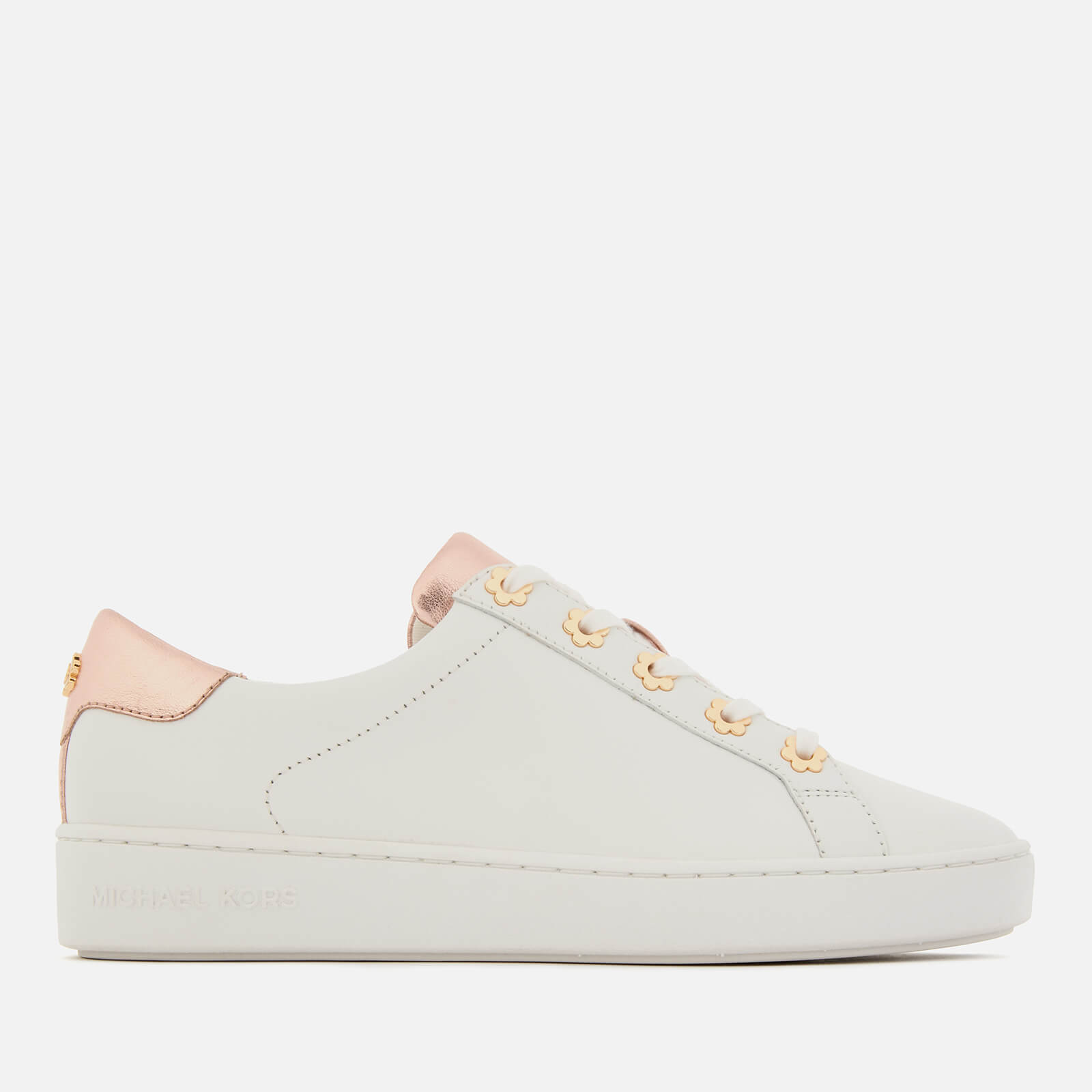 rose gold michael kors trainers