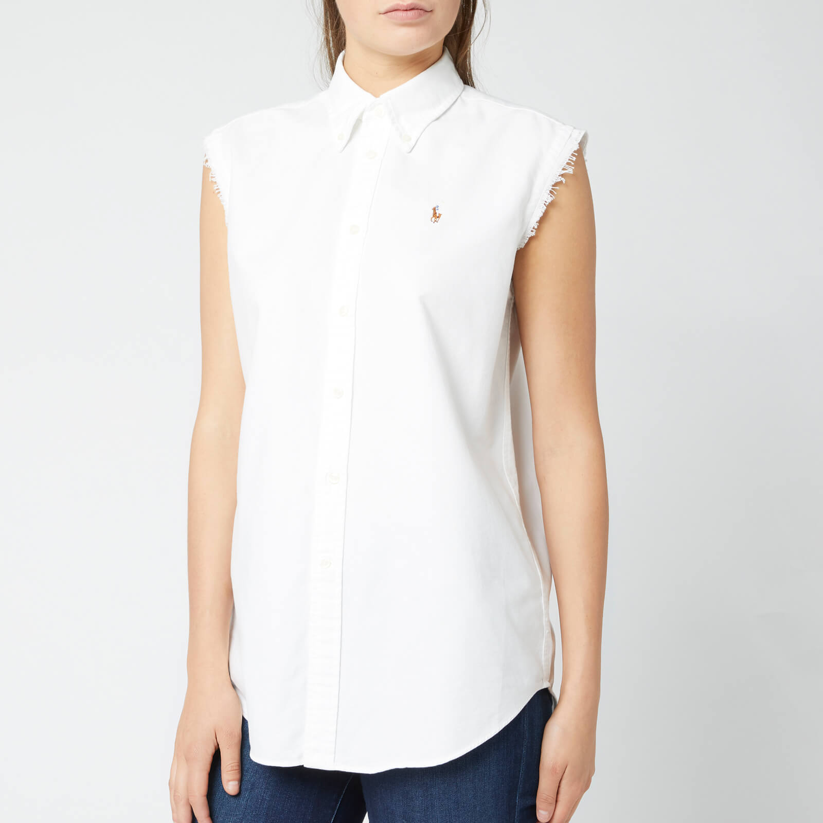 Ralph lauren sleeveless shirt clearance