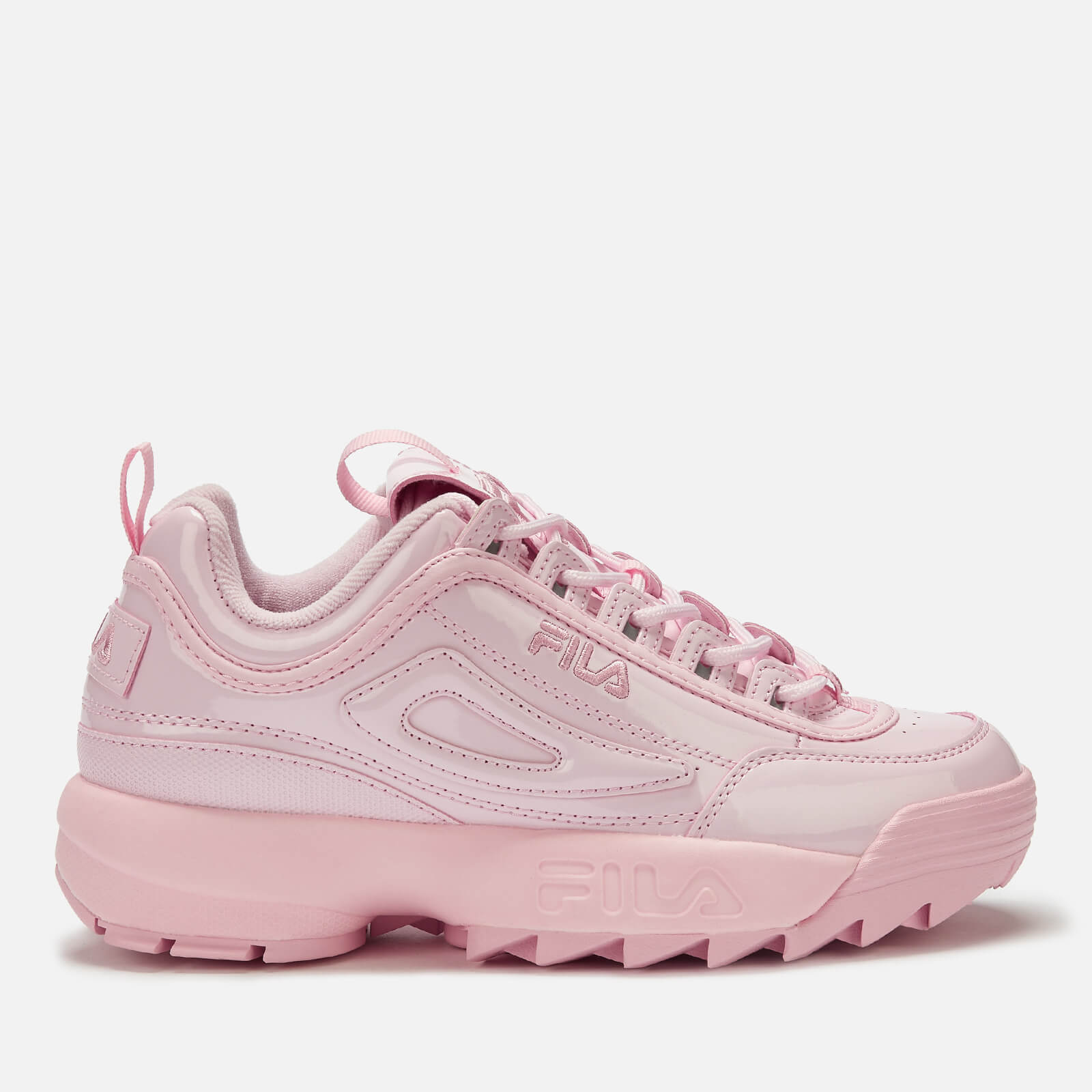 Pink trainers fila clearance