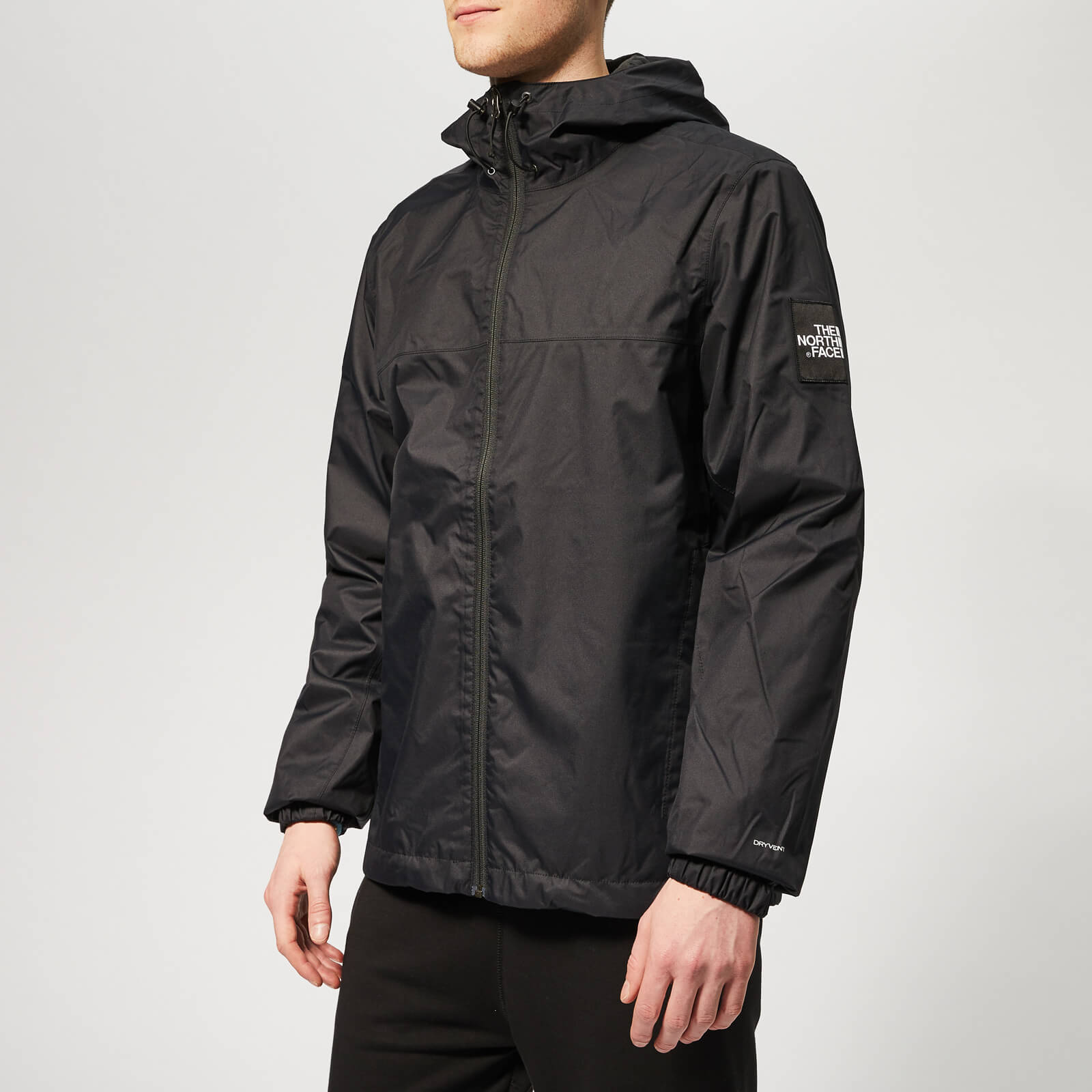 the north face mountain q jacket black