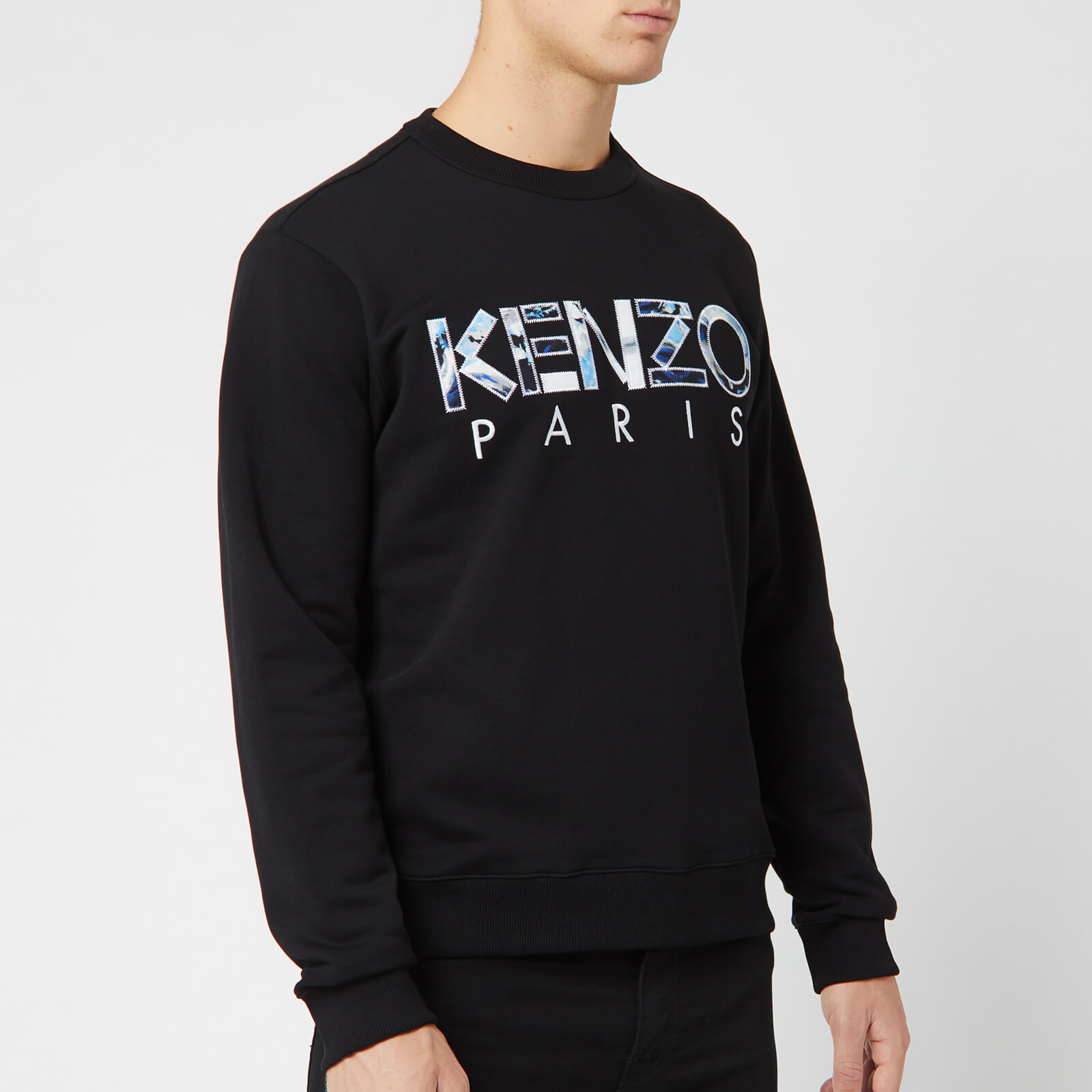 kenzo classic paris sweatshirt black