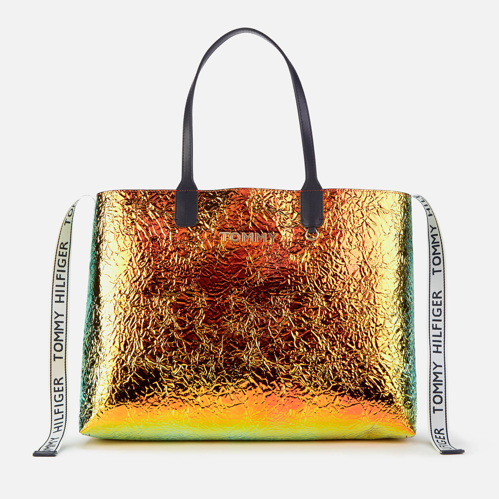 tommy hilfiger metallic bag