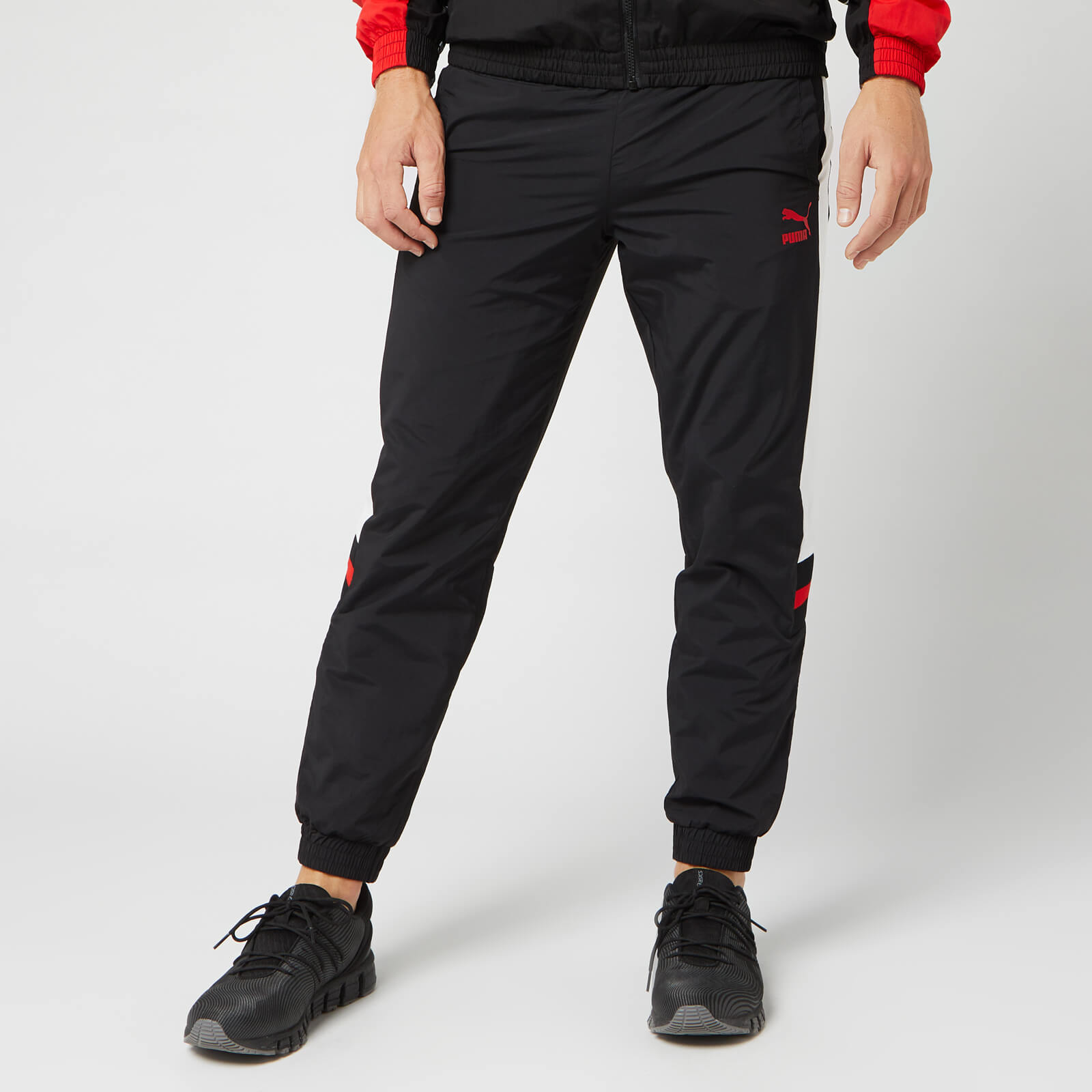 puma black trousers