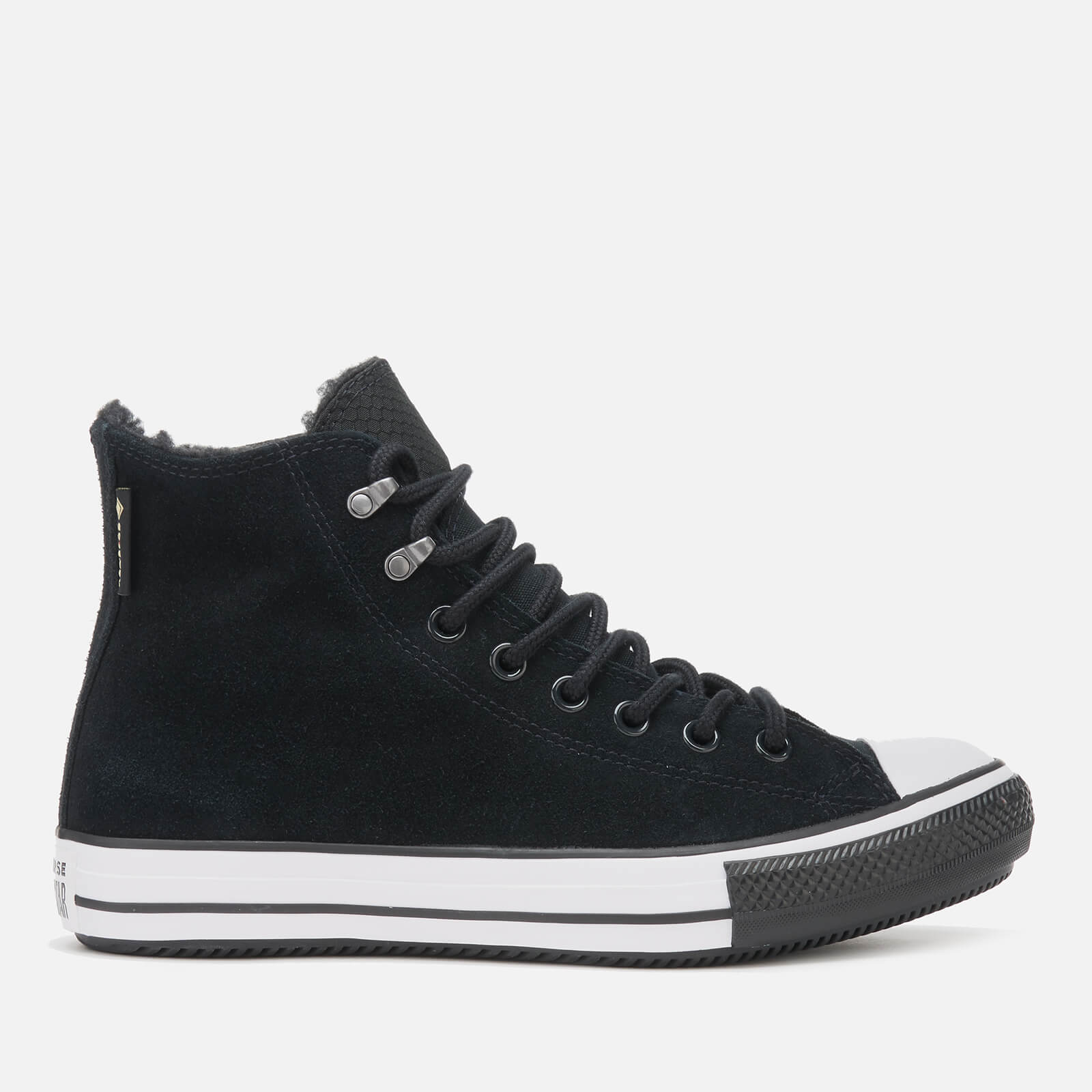 converse black all star winter waterproof hi trainers