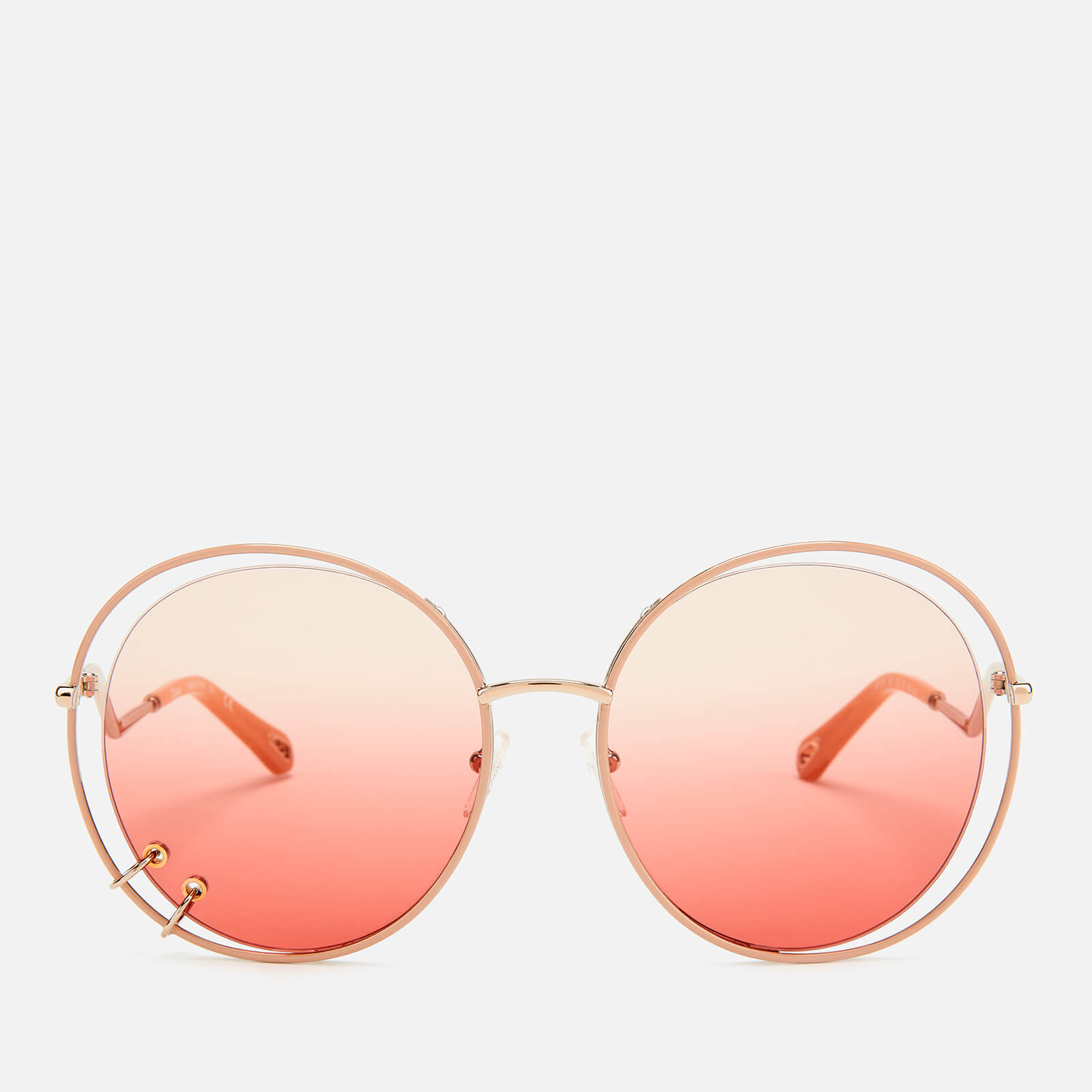rose frame sunglasses