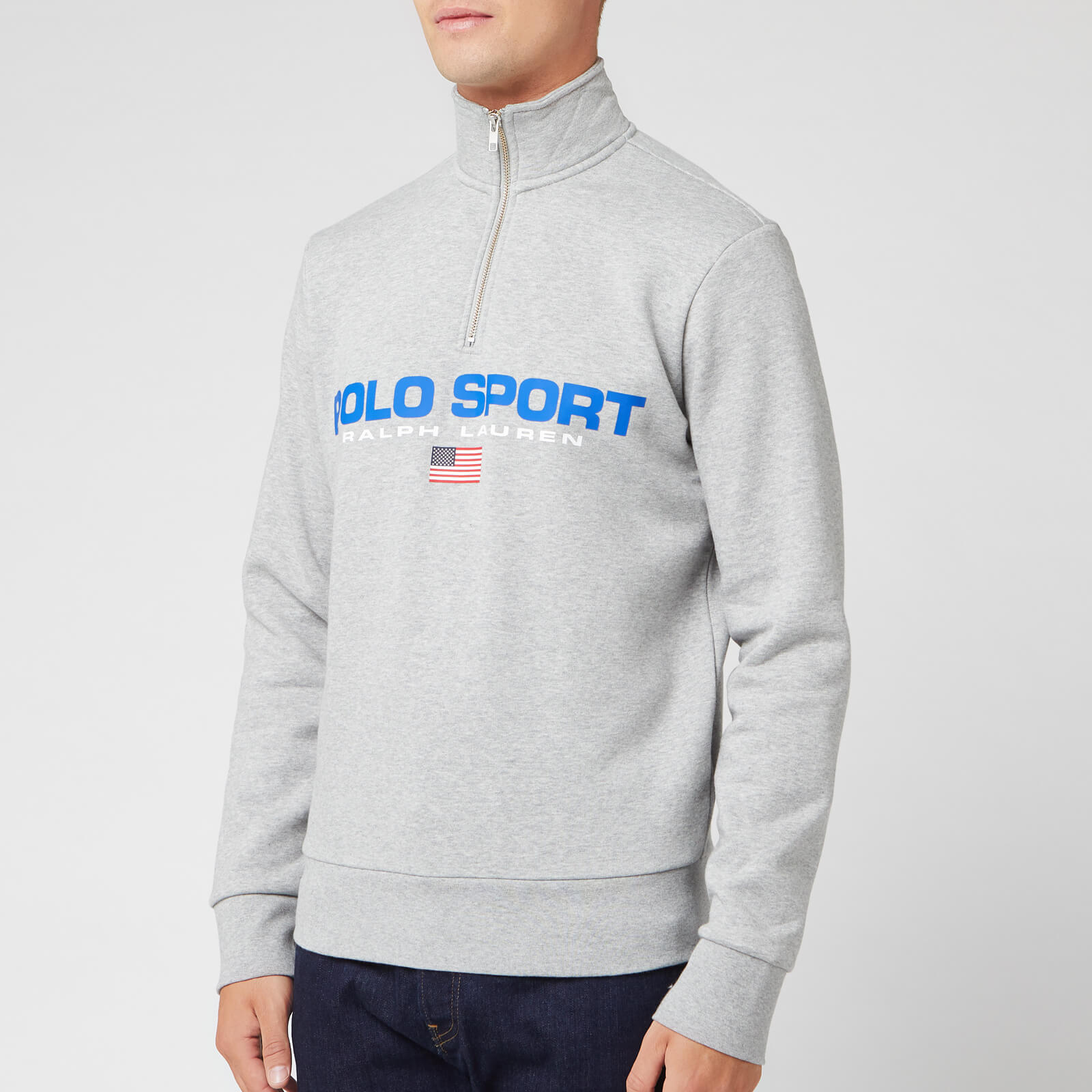polo sport quarter zip fleece