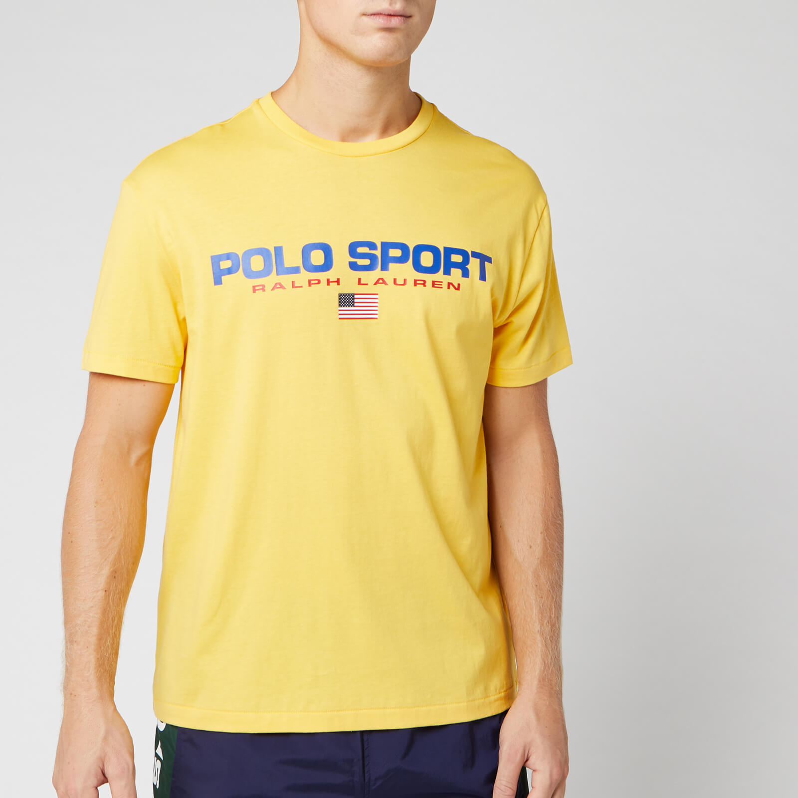 Polo sport yellow t shirt Clearance