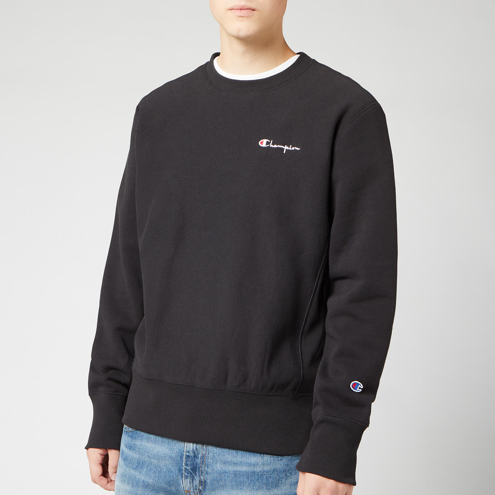 champion hoodie black mens