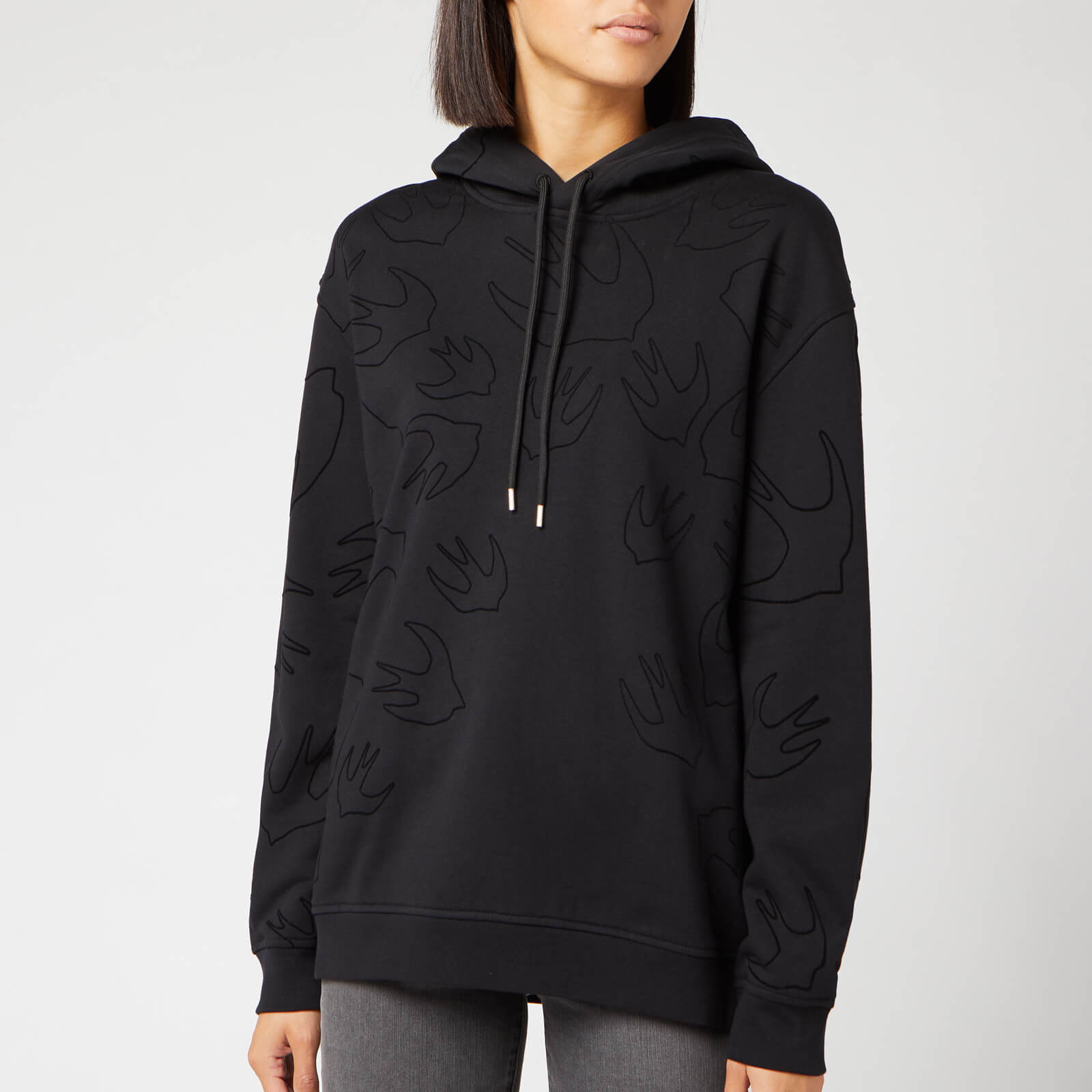Alexander mcqueen hoodie women's clearance