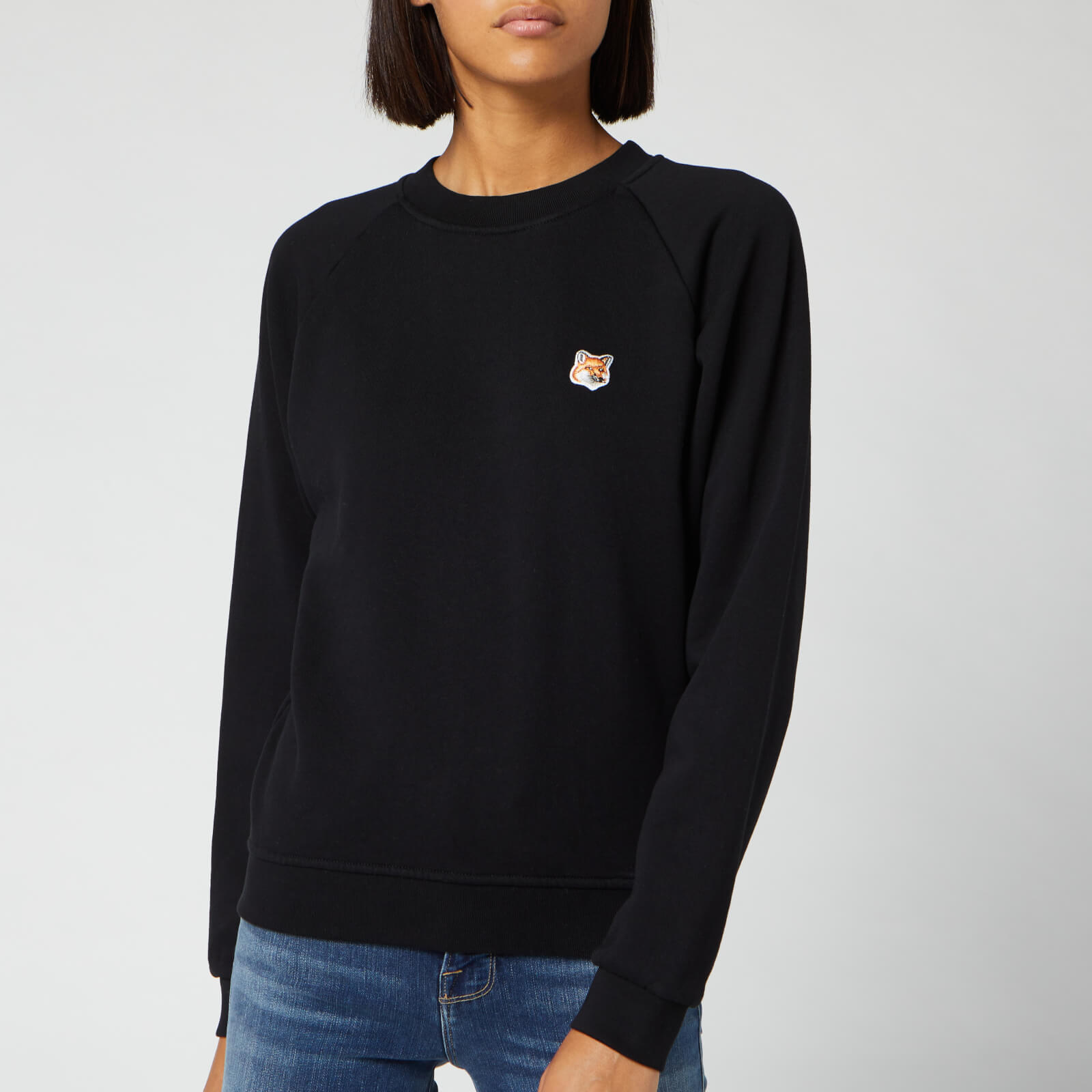 maison kitsune fox head sweatshirt