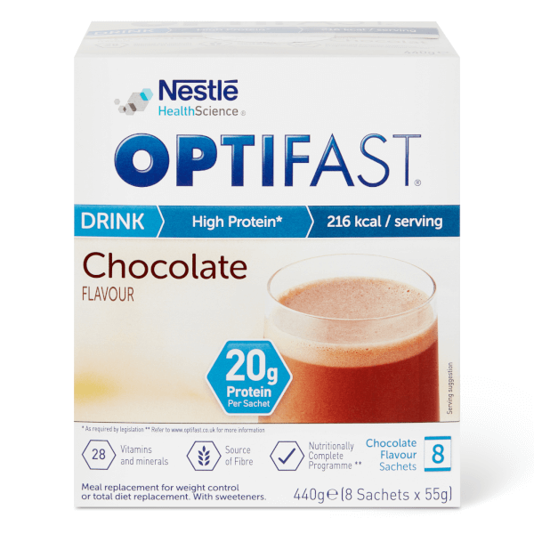 OPTIFAST Shakes - Chocolate - Box of 8 OPTIFAST Shakes - Chocolate - Box of 8