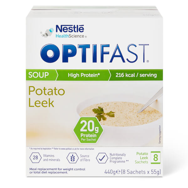 OPTIFAST Soup - Leek & Potato - Box of 8 OPTIFAST Soup - Leek & Potato - Box of 8