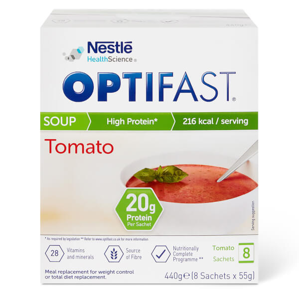 OPTIFAST Soup - Tomato - Box of 8 OPTIFAST Soup - Tomato - Box of 8