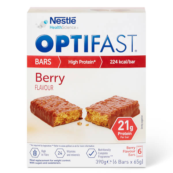 OPTIFAST Meal Bar - Berry - Box of 6 OPTIFAST Meal Bar - Berry - Box of 6
