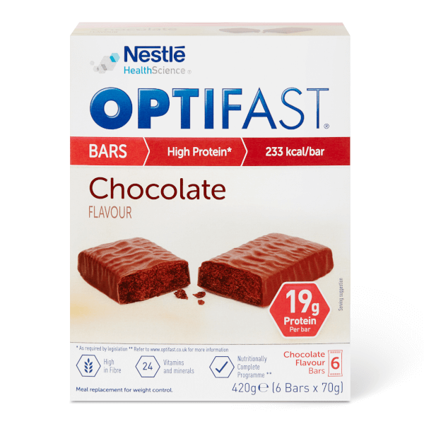 OPTIFAST Meal Bar - Chocolate - Box of 6 OPTIFAST Meal Bar - Chocolate - Box of 6
