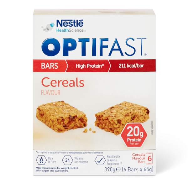 OPTIFAST Meal Bar - Cereal - Box of 6 OPTIFAST Meal Bar - Cereal - Box of 6