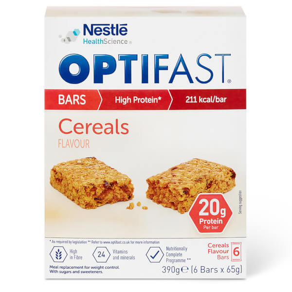 OPTIFAST Meal Bar - Cereal - Box of 6 OPTIFAST Meal Bar - Cereal - Box of 6