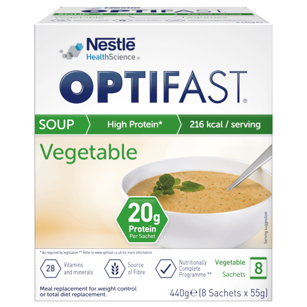 OPTIFAST Soup - Vegetable - Box of 8 OPTIFAST Soup - Vegetable - Box of 8