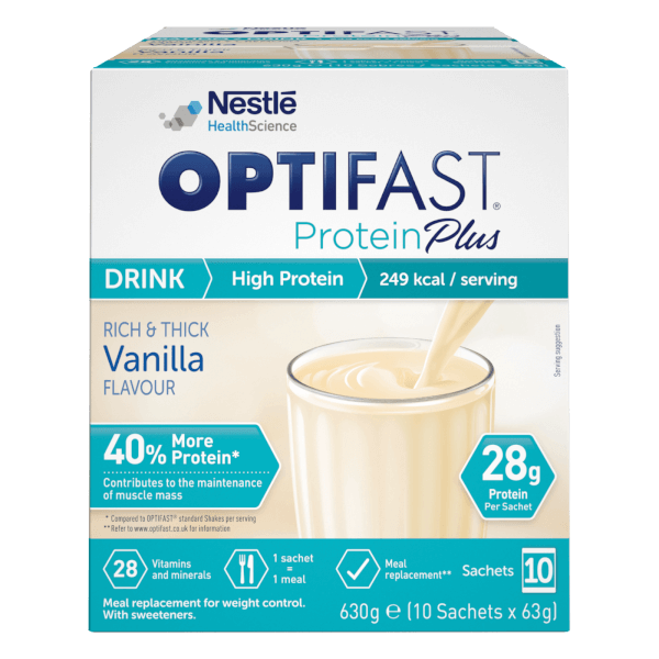 Protein Plus Shakes - Vanilla - Box of 10 Protein Plus Shakes - Vanilla - Box of 10