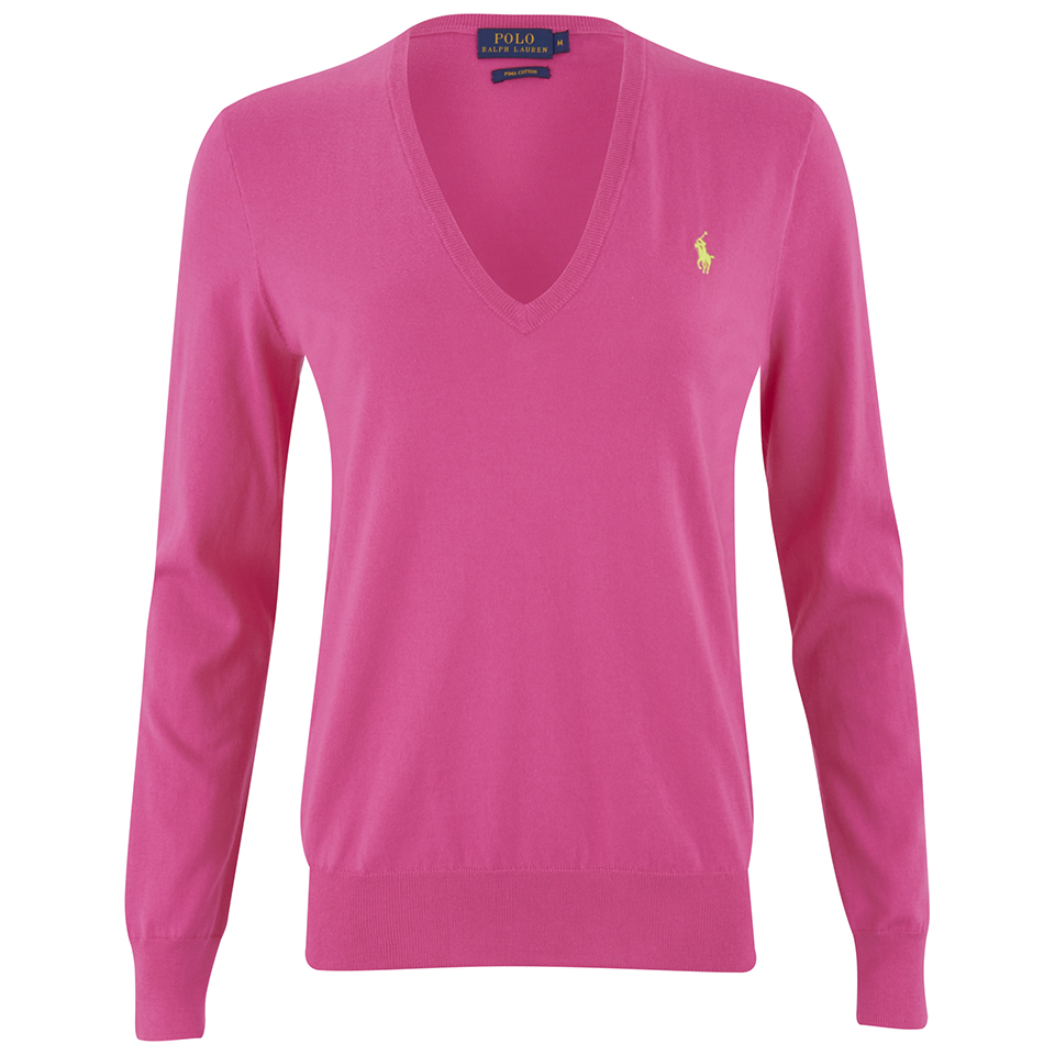 womens pink ralph lauren jumper