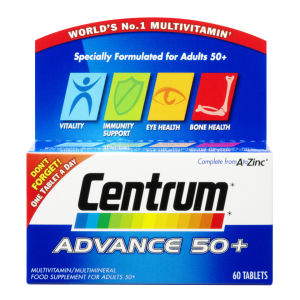 Centrum Advance 50 Plus Multivitamin Tablets - (60 Tabletten)