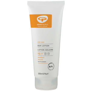 GREEN PEOPLE SUN LOTION SPF15 WITH TAN ACCELERATOR (200ML)