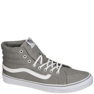 Vans Sk8 Hi Slim Trainers Frost GreyTrue White Bekleidung Vans Sk8 Hi Slim Trainers Frost GreyTrue White Bekleidung