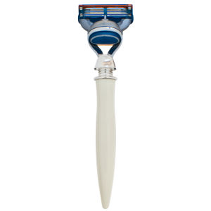 e-Shave Nickle Razor - White