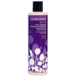 Питательный шампунь и кондиционер «2-в-1» Cowshed Lazy Cow 2 in 1 Ultra Rich Shampoo and Conditioner