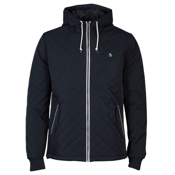 Original Penguin Quilt Hooded Ratner Jacket CP1490 Original Penguin Quilt Hooded Ratner Jacket CP1490