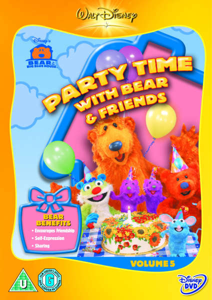 Bear In Big Blue House Party Time With Bear Zavvi Nl