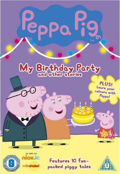 Peppa Pig - My Birthday Party And Other Stories DVD - Zavvi UK