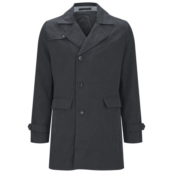 Jack & Jones Premium Men's York Trench Coat Navy Clothing Zavvi
