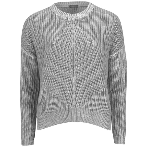 Joseph Women's Foiled Pearl Stitch Knitwear - Cloudy - Free UK Delivery ...
