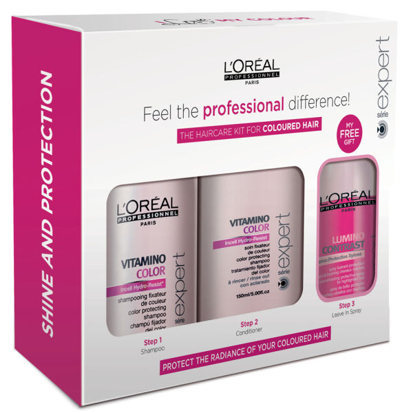 L'Oreal Professionnel Serie Expert Vitamino Hair Care Kit for Coloured