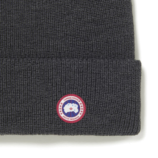 canada goose merino wool beanie graphite canada goose merino wool beanie graphite