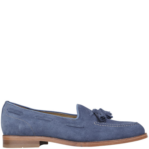 H Shoes by Hudson Women's Stanford Suede Loafers - Blue - FREE UK Delivery