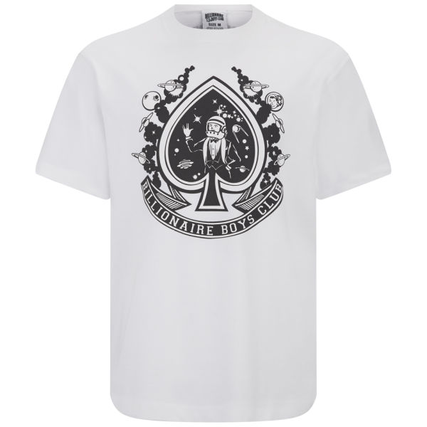 Billionaire Boys Club Men's Spade T-Shirt - White - Free UK Delivery ...